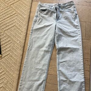 Joe's Jeans Light denim High Rise wide leg